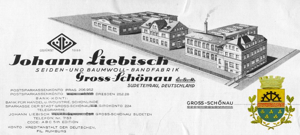  Fa. J. Liebisch č.p. 90 a 509 