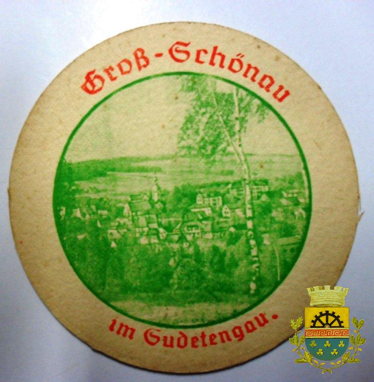 Gross Schönau pivní tácek