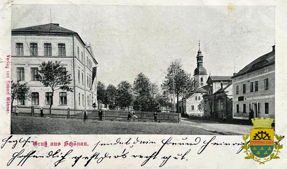 Vilémovská ul. malá škola, prošla 1906